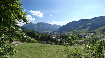 Blick auf Sankt Johann im Pongau